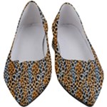 Blue Brown Leopard Women s Block Heels 