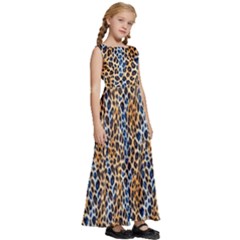 Kids  Satin Sleeveless Maxi Dress 