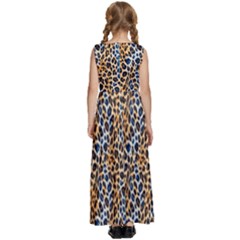 Kids  Satin Sleeveless Maxi Dress 