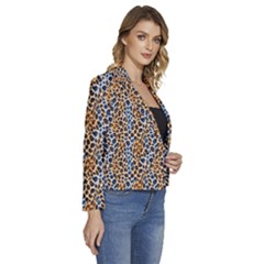 Women s Long Sleeve Revers Collar Cropped Jacket 