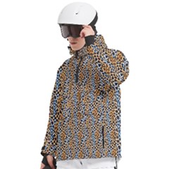 Men s Pullover Zip Ski and Snowboard Waterproof Breathable Jacket 