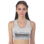 Light Grey Snake Fitness Sports Bra