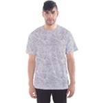 Light Grey Snake Men s Sport Mesh T-Shirt