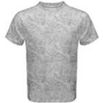 Light Grey Snake Men s Cotton T-Shirt
