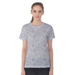 Light Grey Snake Women s Cotton T-Shirt