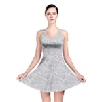 Light Grey Snake Reversible Skater Dress
