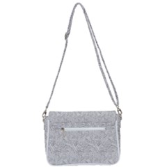 Shoulder Bag with Back Zipper 