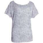 Light Grey Snake Women s Oversized T-Shirt