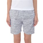 Light Grey Snake Women s Basketball Shorts