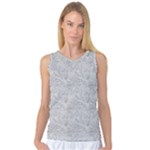 Light Grey Snake Women s Basketball Tank Top