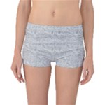 Light Grey Snake Boyleg Bikini Bottoms
