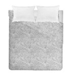 Light Grey Snake Duvet Cover Double Side (Full/ Double Size)