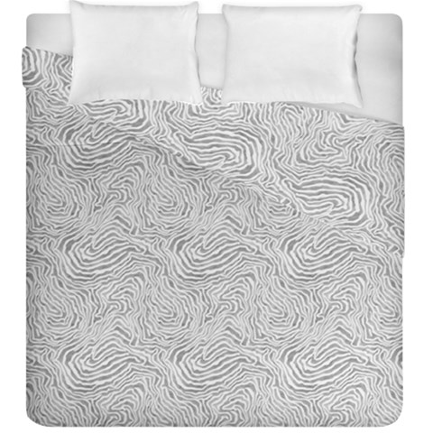 Light Grey Snake Duvet Cover Double Side (King Size) from ArtsNow.com