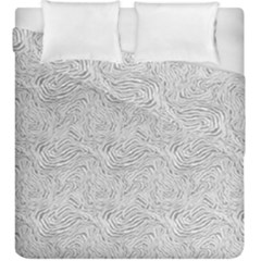 Light Grey Snake Duvet Cover Double Side (King Size) from ArtsNow.com
