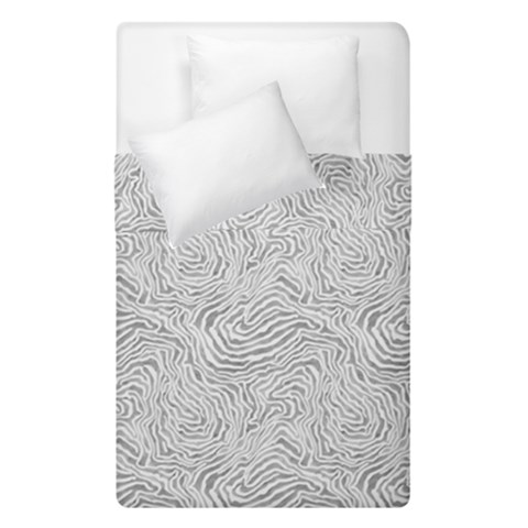 Light Grey Snake Duvet Cover Double Side (Single Size) from ArtsNow.com