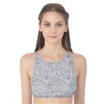 Light Grey Snake Tank Bikini Top
