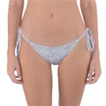 Light Grey Snake Reversible Bikini Bottoms
