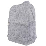 Light Grey Snake Classic Backpack