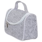 Light Grey Snake Satchel Handbag