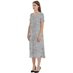 T-Shirt Midi Dress With Pockets 