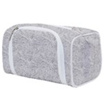 Light Grey Snake Toiletries Pouch