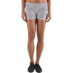 Light Grey Snake Yoga Shorts