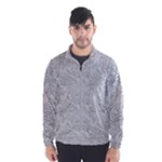 Light Grey Snake Men s Windbreaker