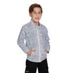 Light Grey Snake Kids  Windbreaker