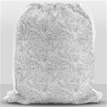 Light Grey Snake Drawstring Bag (Large)