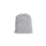 Light Grey Snake Drawstring Pouch (XS)