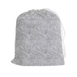 Light Grey Snake Drawstring Pouch (2XL)