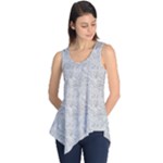 Light Grey Snake Sleeveless Tunic