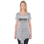 Light Grey Snake Short Sleeve Tunic 