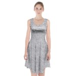 Light Grey Snake Racerback Midi Dress