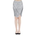 Midi Wrap Pencil Skirt 