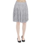 Light Grey Snake Pleated Skirt