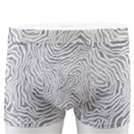 Light Grey Snake Men s Boxer Briefs