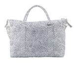 Light Grey Snake Carry-on Travel Shoulder Bag
