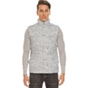Men s High Neck Button Up Puffer Vest 