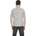 Men s High Neck Button Up Puffer Vest 