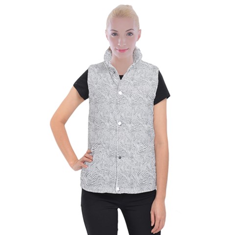 Light Grey Snake Women s Button Up Vest from ArtsNow.com