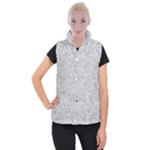 Light Grey Snake Women s Button Up Vest