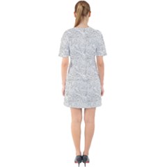Sixties Short Sleeve Mini Dress 