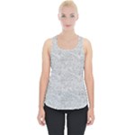 Light Grey Snake Piece Up Tank Top