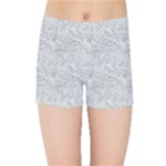Light Grey Snake Kids  Sports Shorts