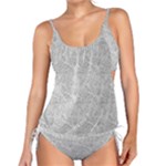 Light Grey Snake Tankini Set