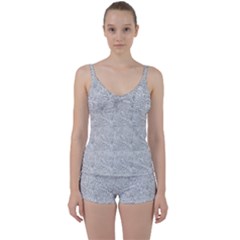 Tie Front Two Piece Tankini 