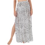 Light Grey Snake Maxi Chiffon Tie-Up Sarong