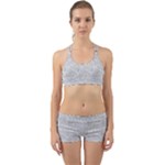 Light Grey Snake Back Web Gym Set