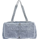 Light Grey Snake Multi Function Bag